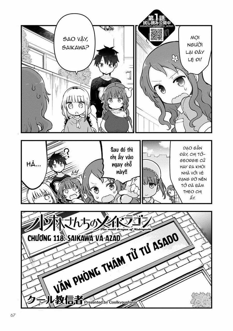 The Maid Dragon Of Kobayashi Chapter 118 trang 1