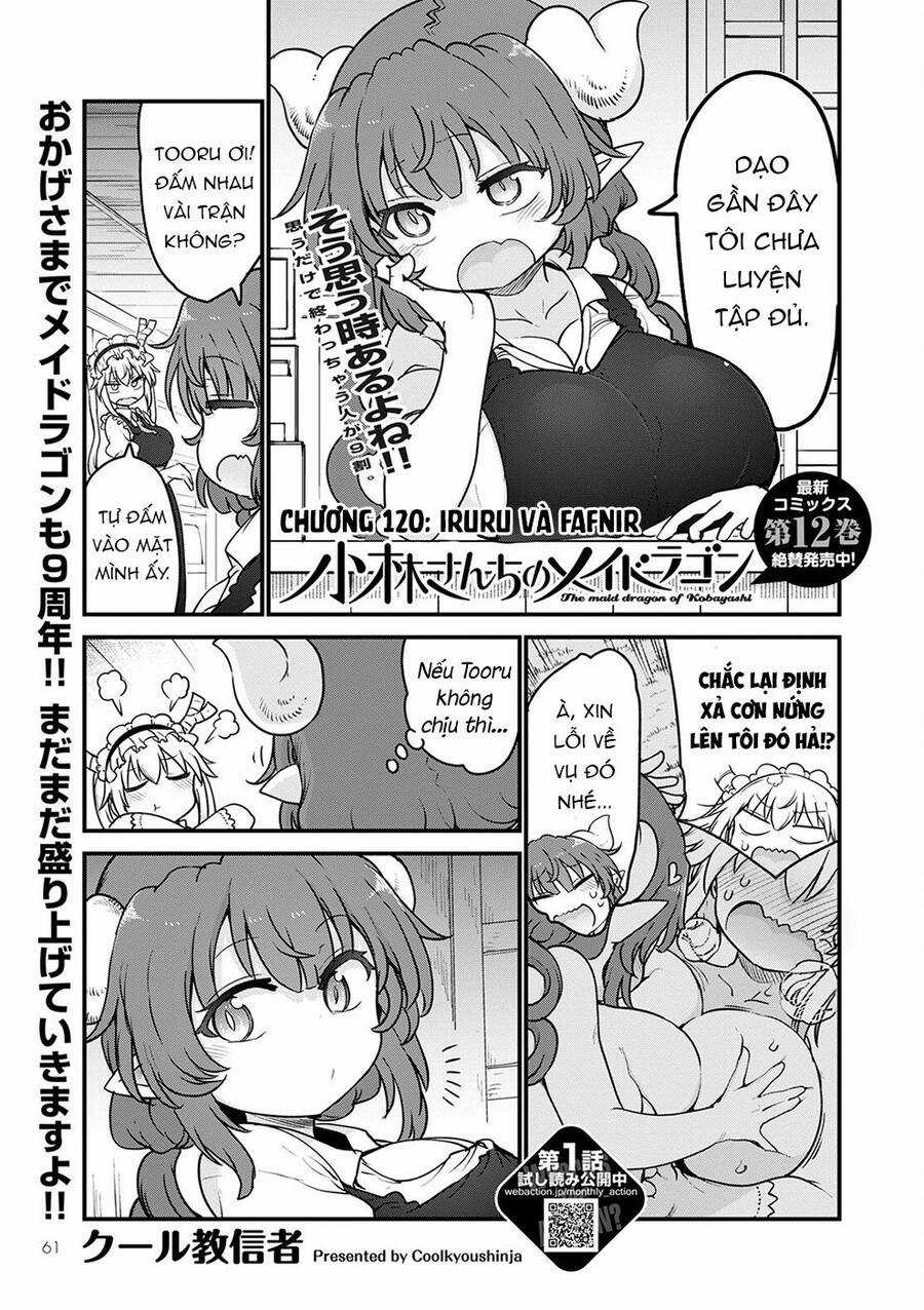 The Maid Dragon Of Kobayashi Chapter 120 trang 1