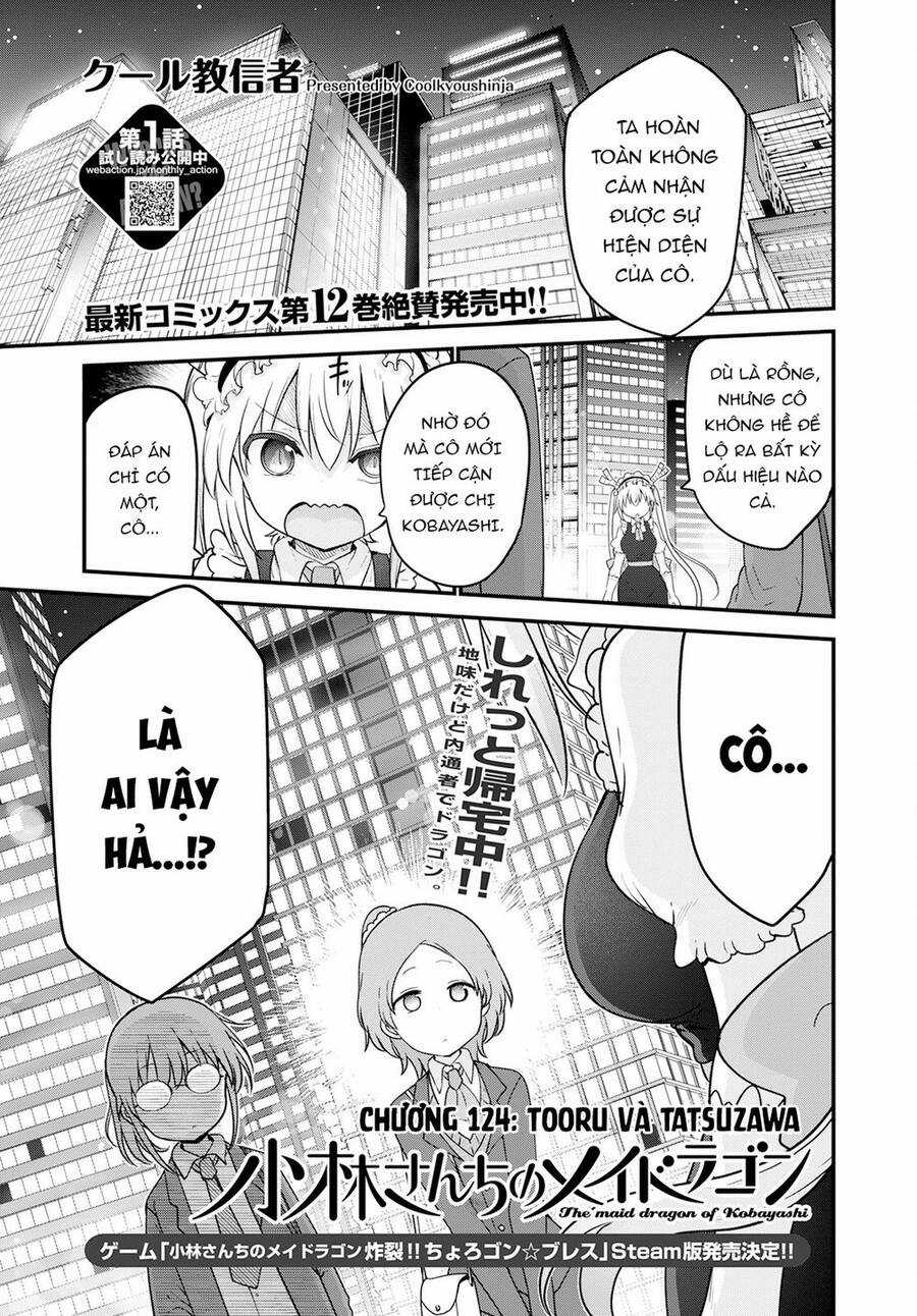 The Maid Dragon Of Kobayashi Chapter 124 trang 1