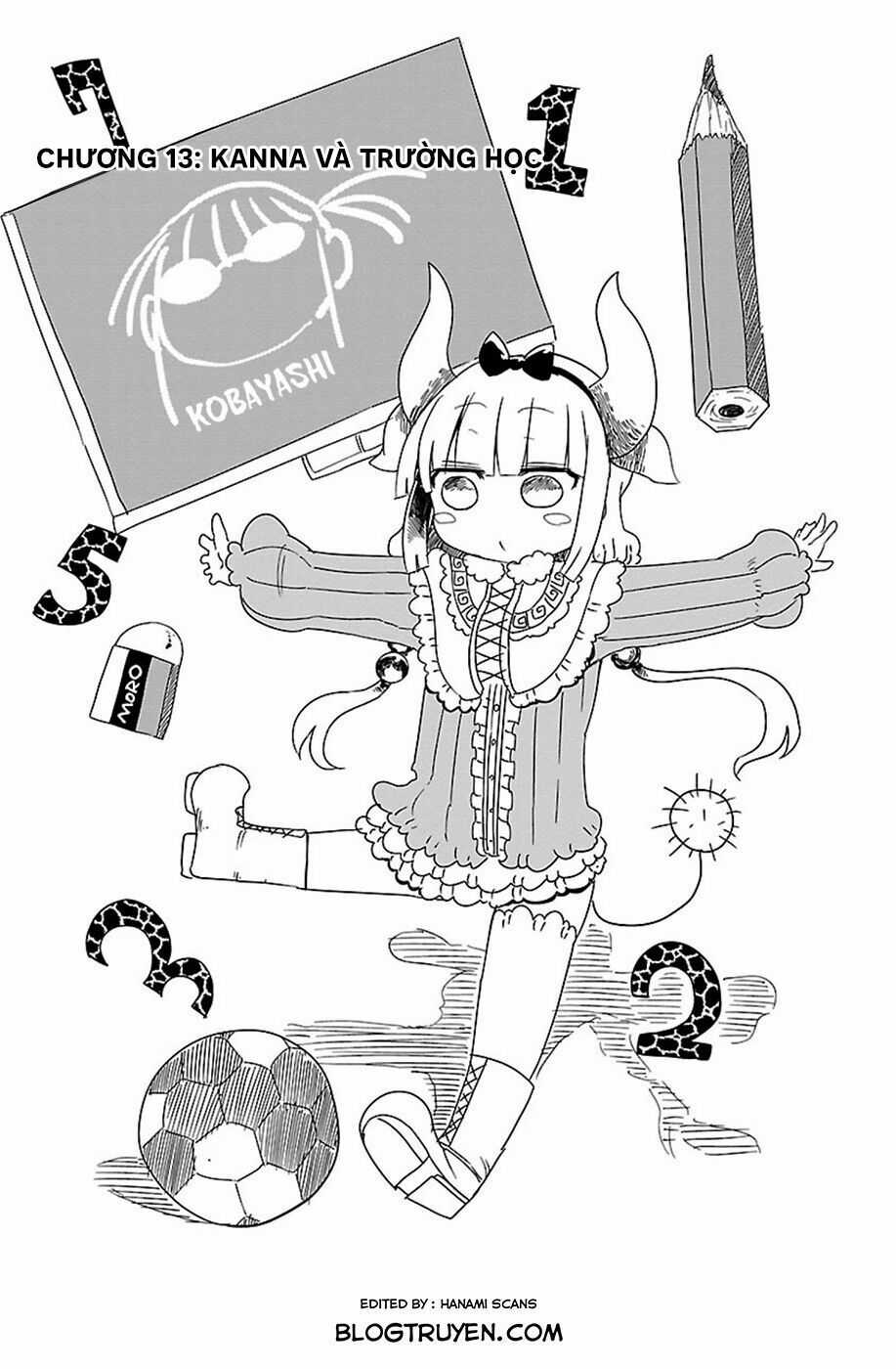 The Maid Dragon Of Kobayashi Chapter 13 trang 1