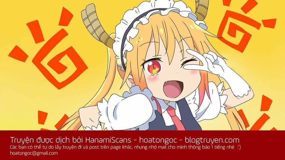 The Maid Dragon Of Kobayashi Chapter 14 trang 0