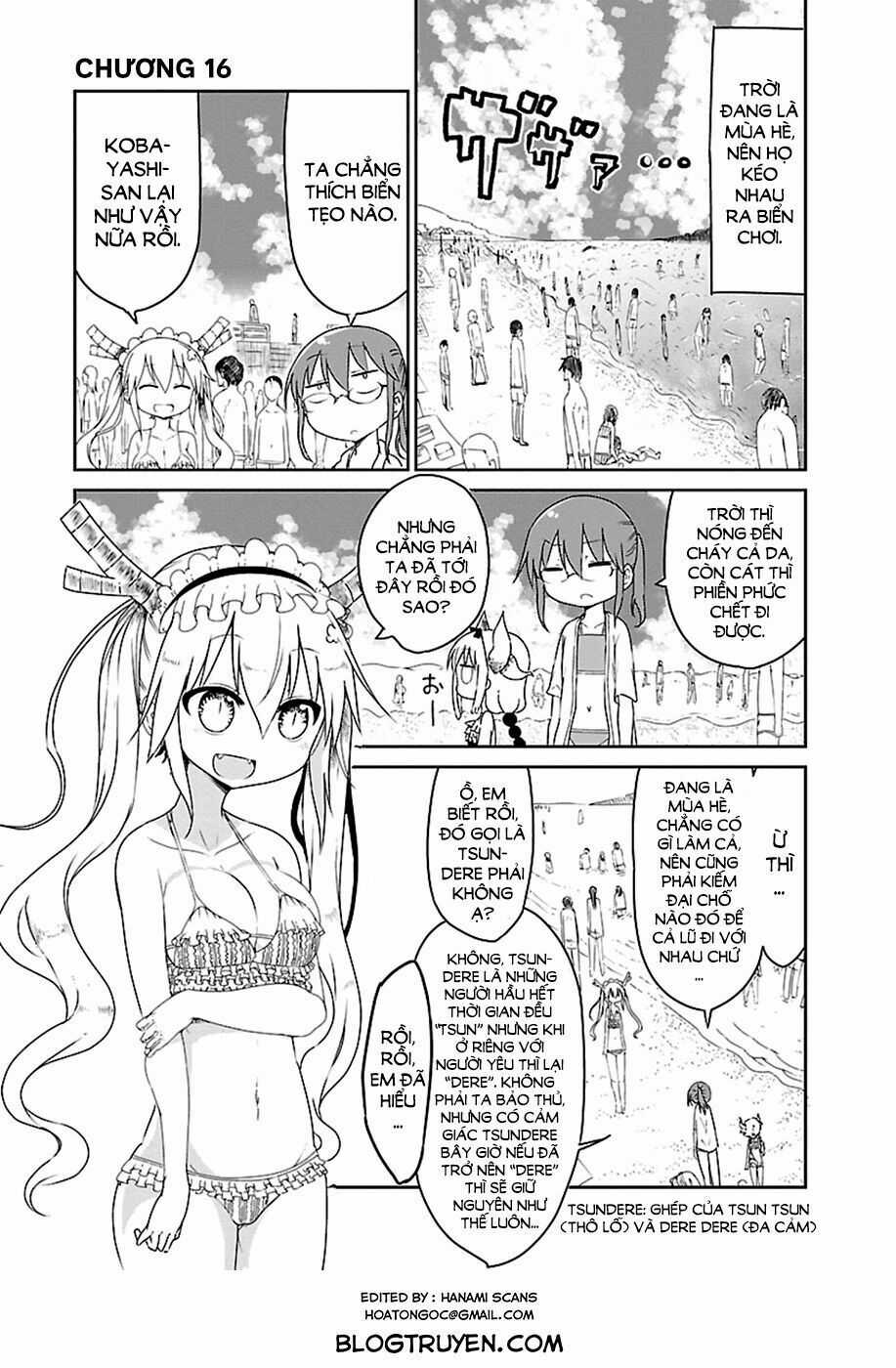 The Maid Dragon Of Kobayashi Chapter 16 trang 1