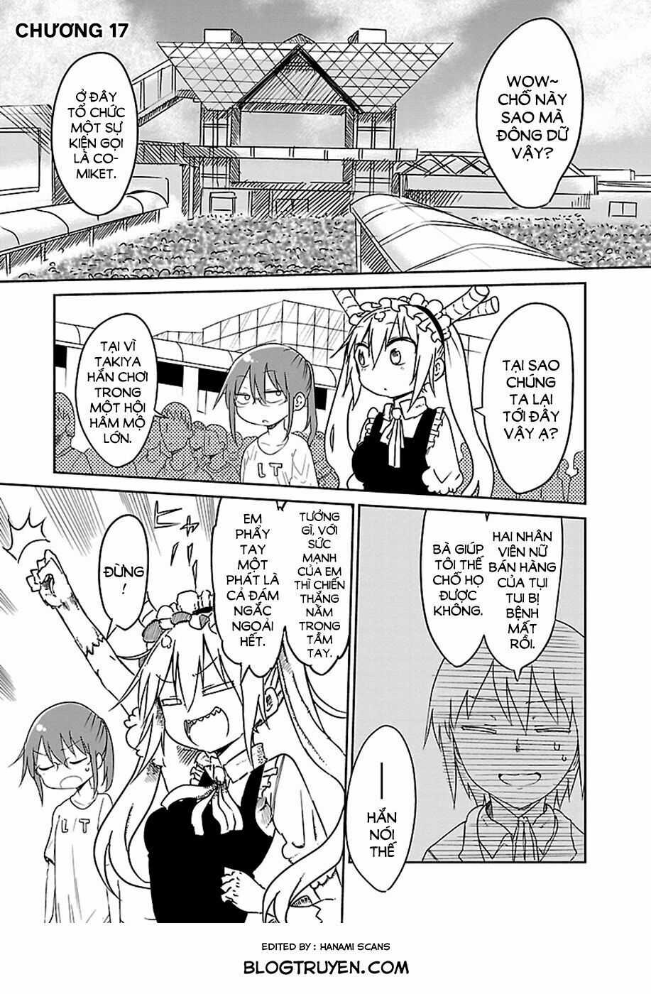 The Maid Dragon Of Kobayashi Chapter 17 trang 1