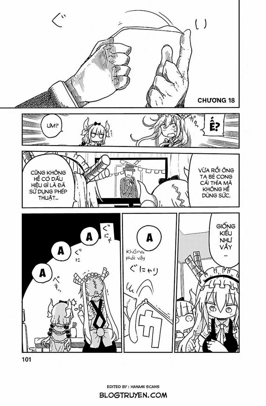The Maid Dragon Of Kobayashi Chapter 18 trang 1