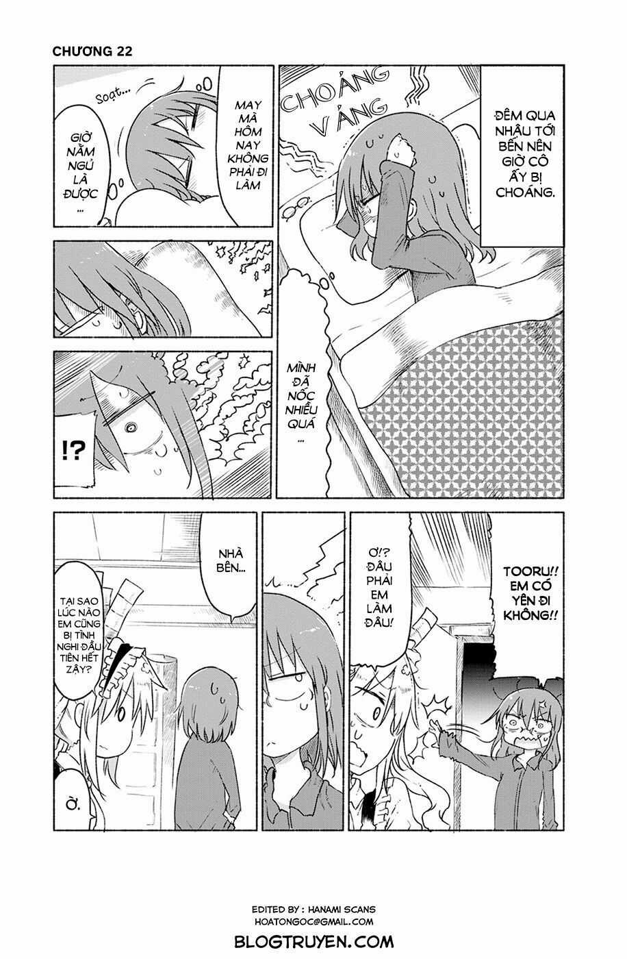 The Maid Dragon Of Kobayashi Chapter 22 trang 1