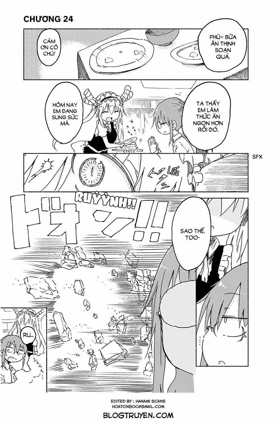 The Maid Dragon Of Kobayashi Chapter 24 trang 1