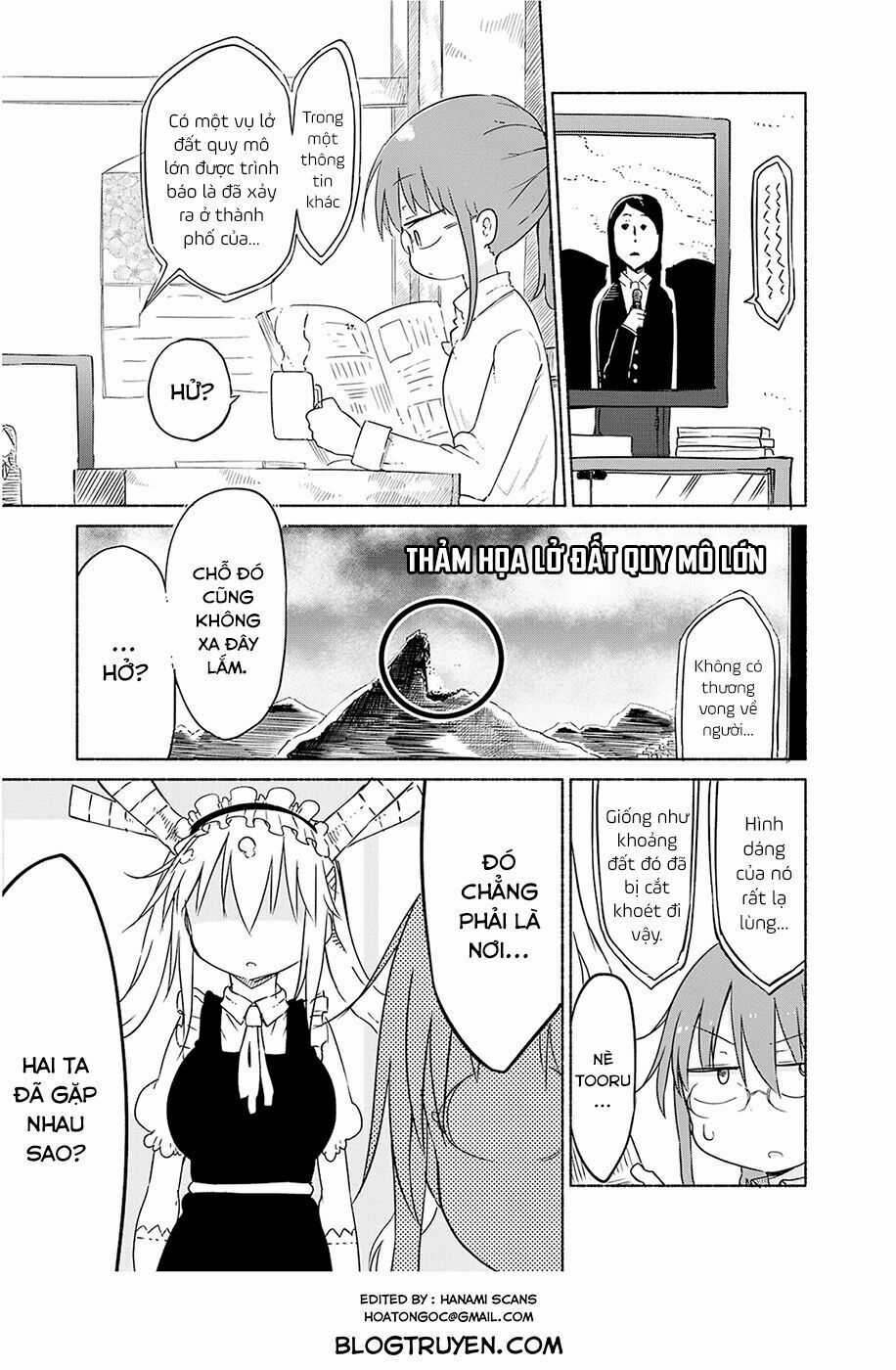 The Maid Dragon Of Kobayashi Chapter 30 trang 1