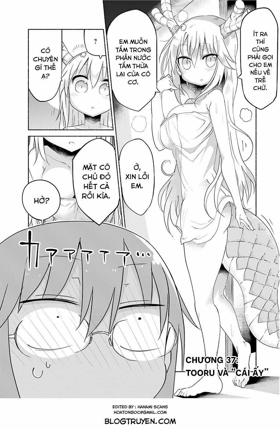 The Maid Dragon Of Kobayashi Chapter 37 trang 2
