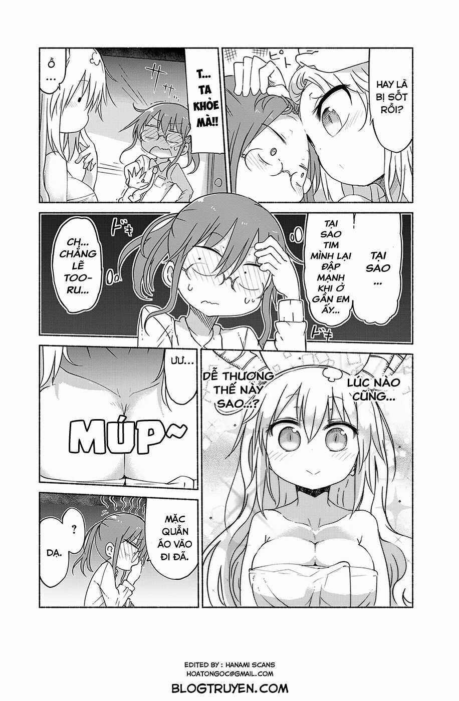 The Maid Dragon Of Kobayashi Chapter 37 trang 3
