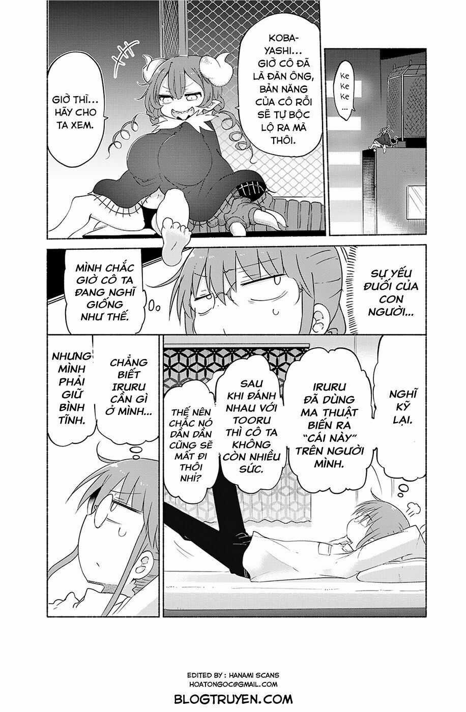 The Maid Dragon Of Kobayashi Chapter 37 trang 4