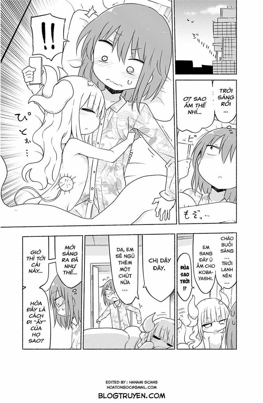 The Maid Dragon Of Kobayashi Chapter 37 trang 5