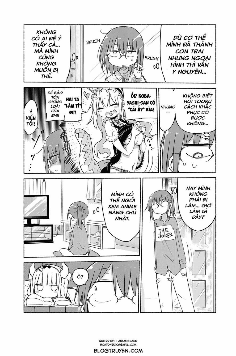 The Maid Dragon Of Kobayashi Chapter 37 trang 6