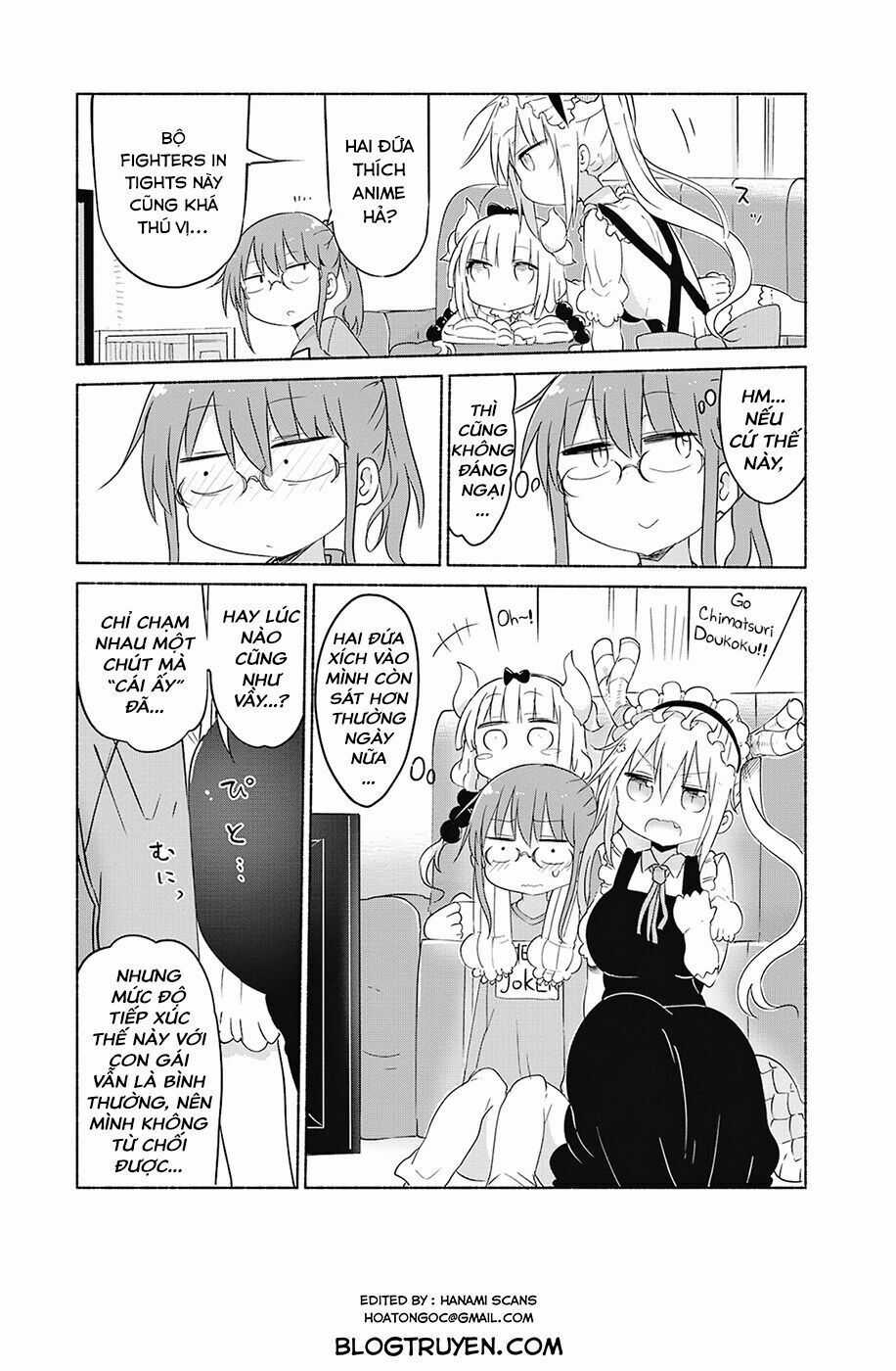 The Maid Dragon Of Kobayashi Chapter 37 trang 7