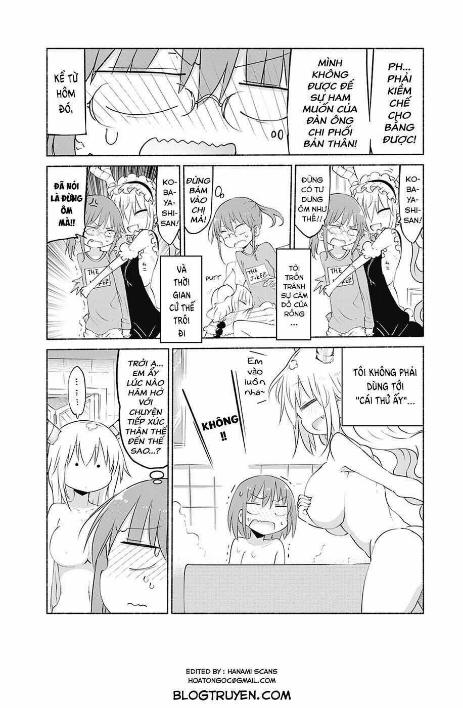 The Maid Dragon Of Kobayashi Chapter 37 trang 8