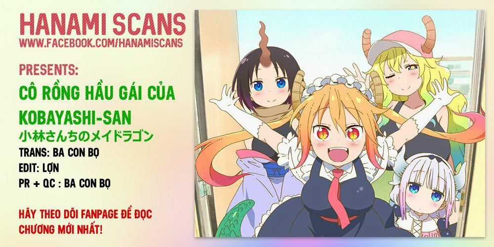 The Maid Dragon Of Kobayashi Chapter 38 trang 0
