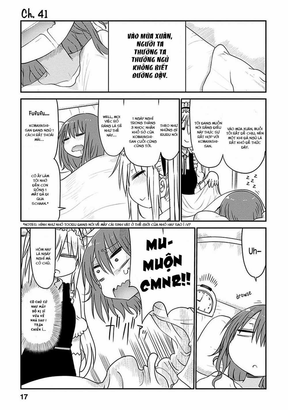 The Maid Dragon Of Kobayashi Chapter 41 trang 1