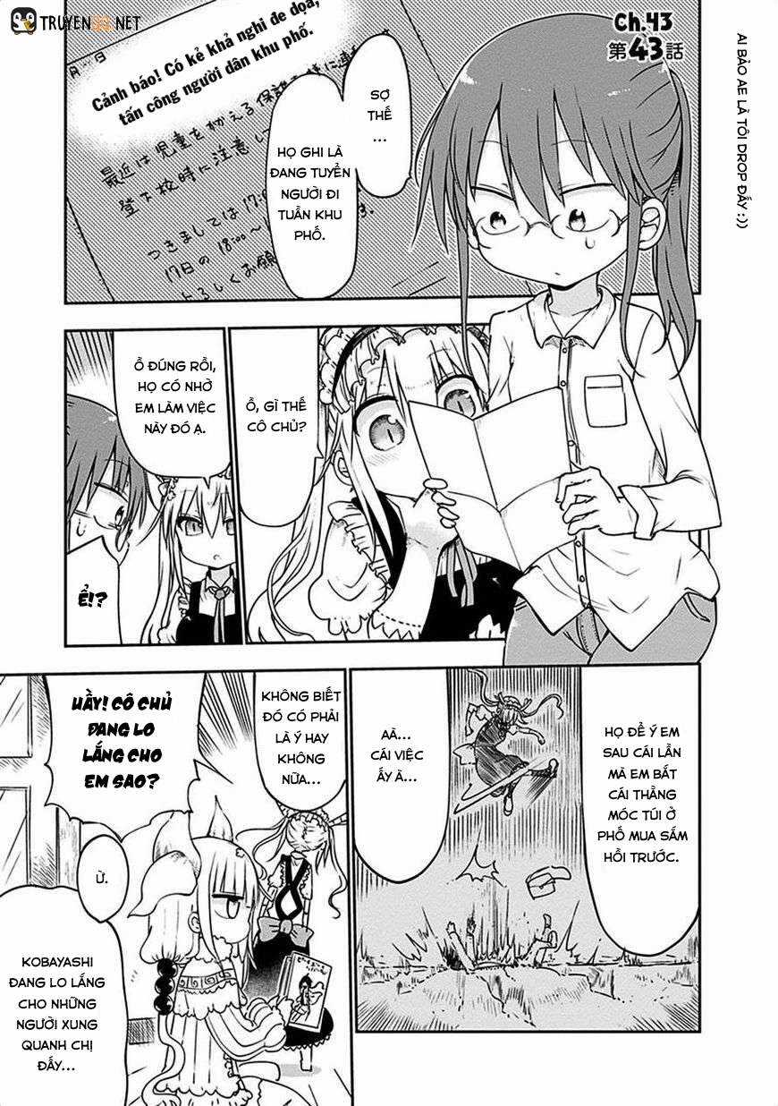 The Maid Dragon Of Kobayashi Chapter 43 trang 1