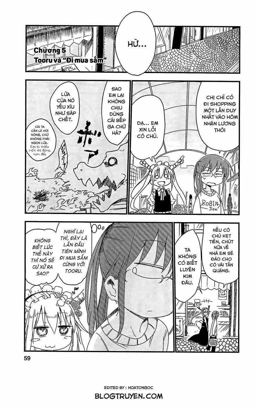 The Maid Dragon Of Kobayashi Chapter 5 trang 1