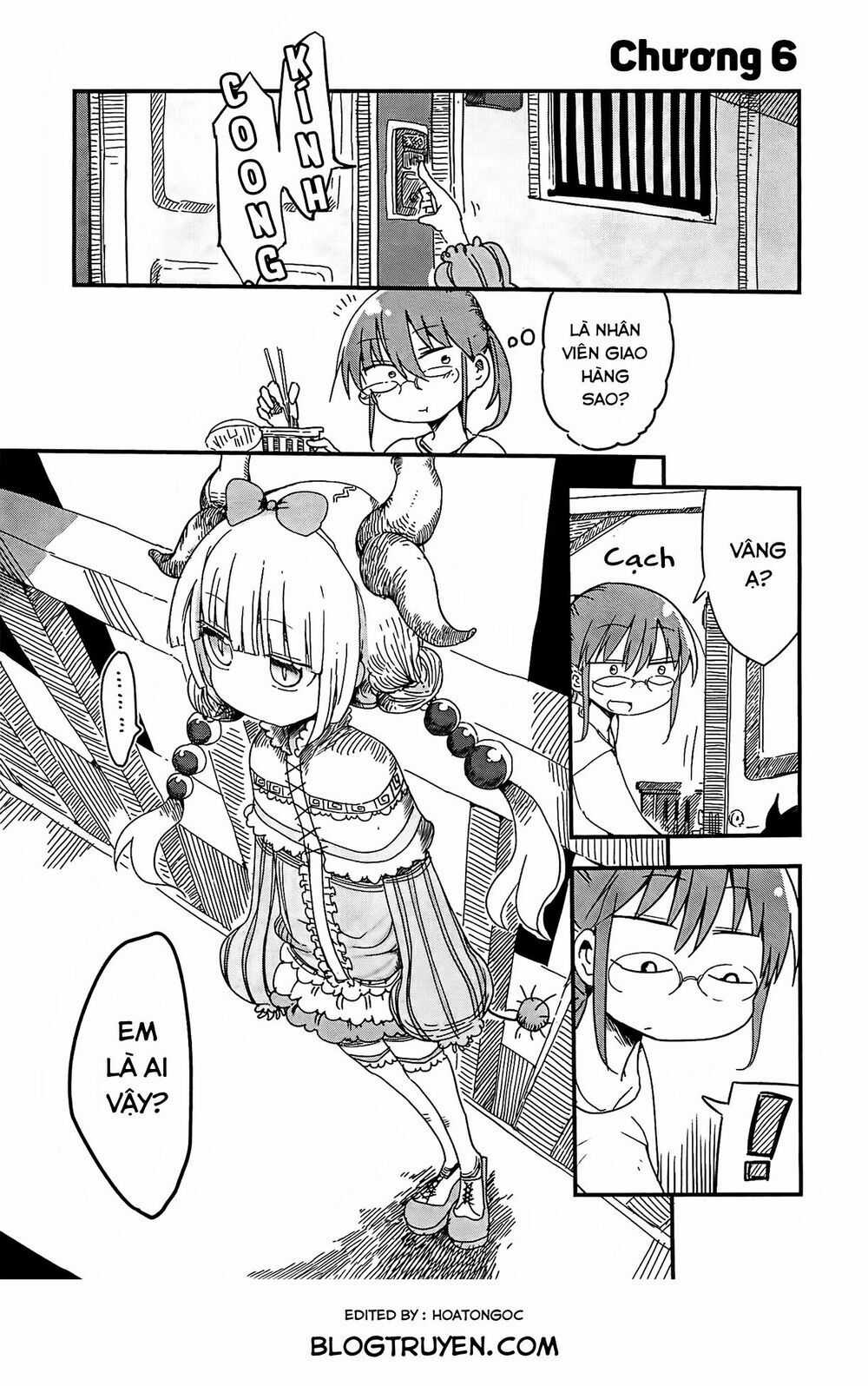 The Maid Dragon Of Kobayashi Chapter 6 trang 1