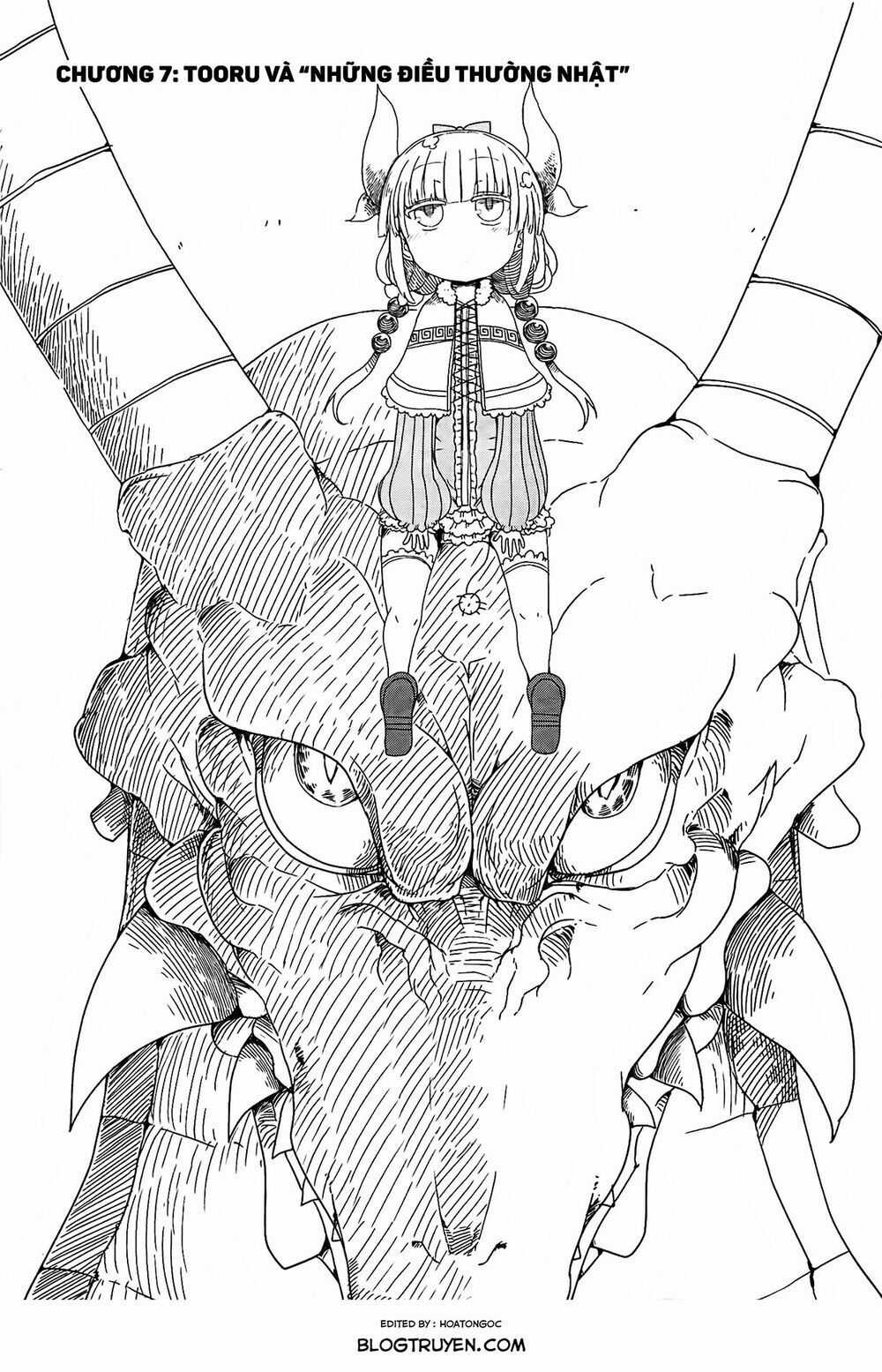 The Maid Dragon Of Kobayashi Chapter 7 trang 1