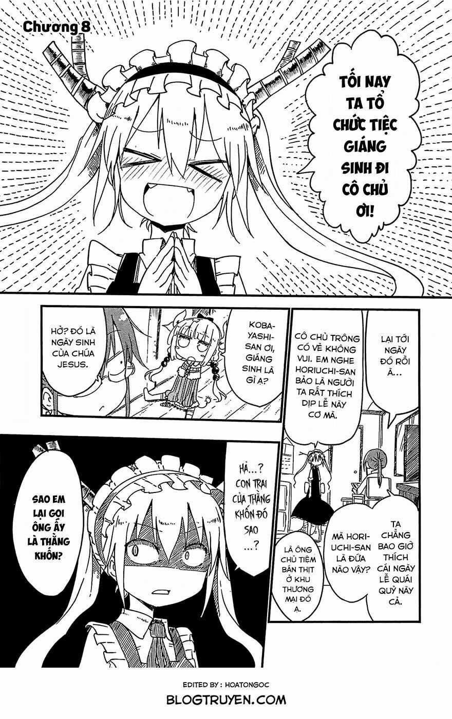 The Maid Dragon Of Kobayashi Chapter 8 trang 0