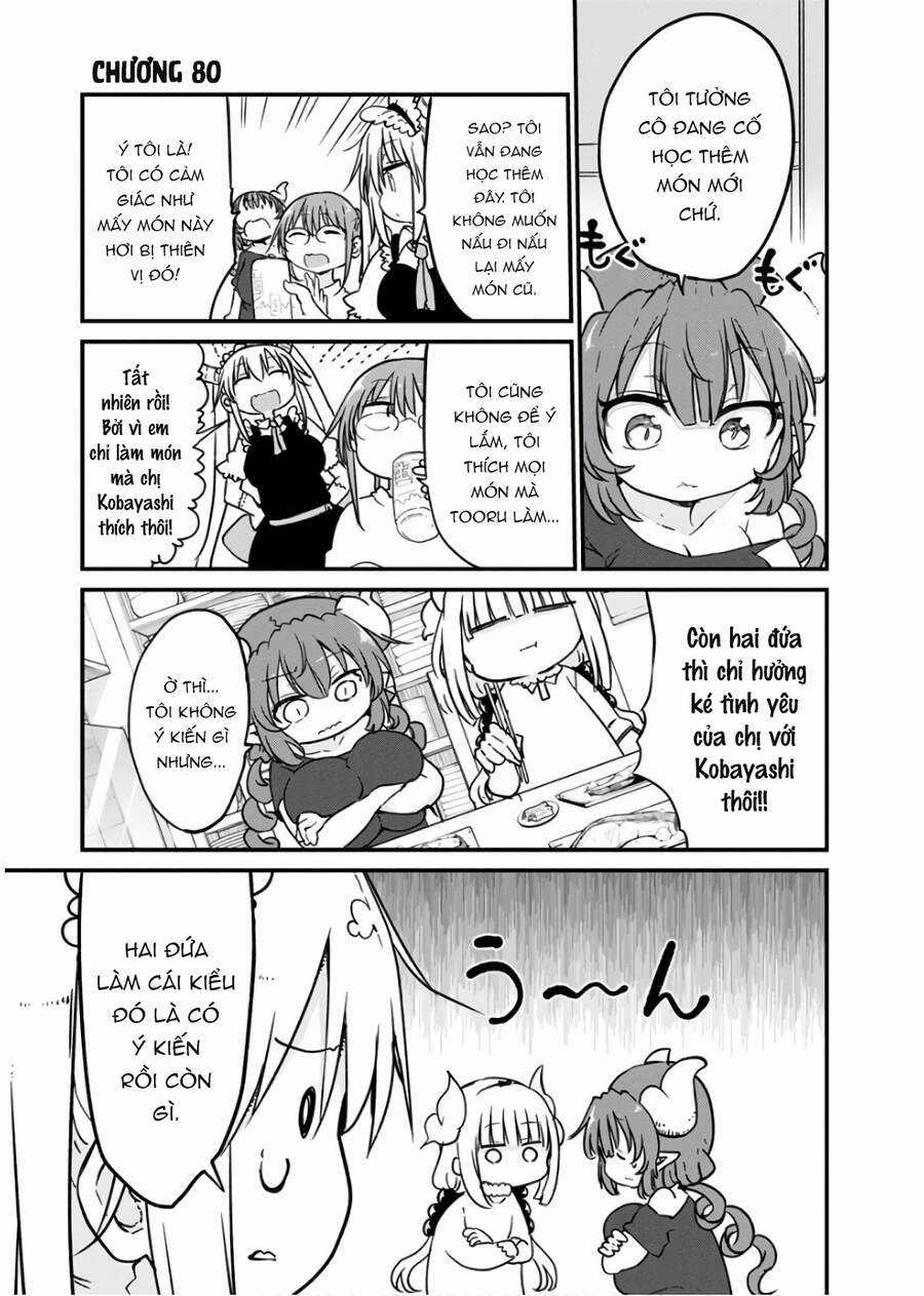 The Maid Dragon Of Kobayashi Chapter 80 trang 1