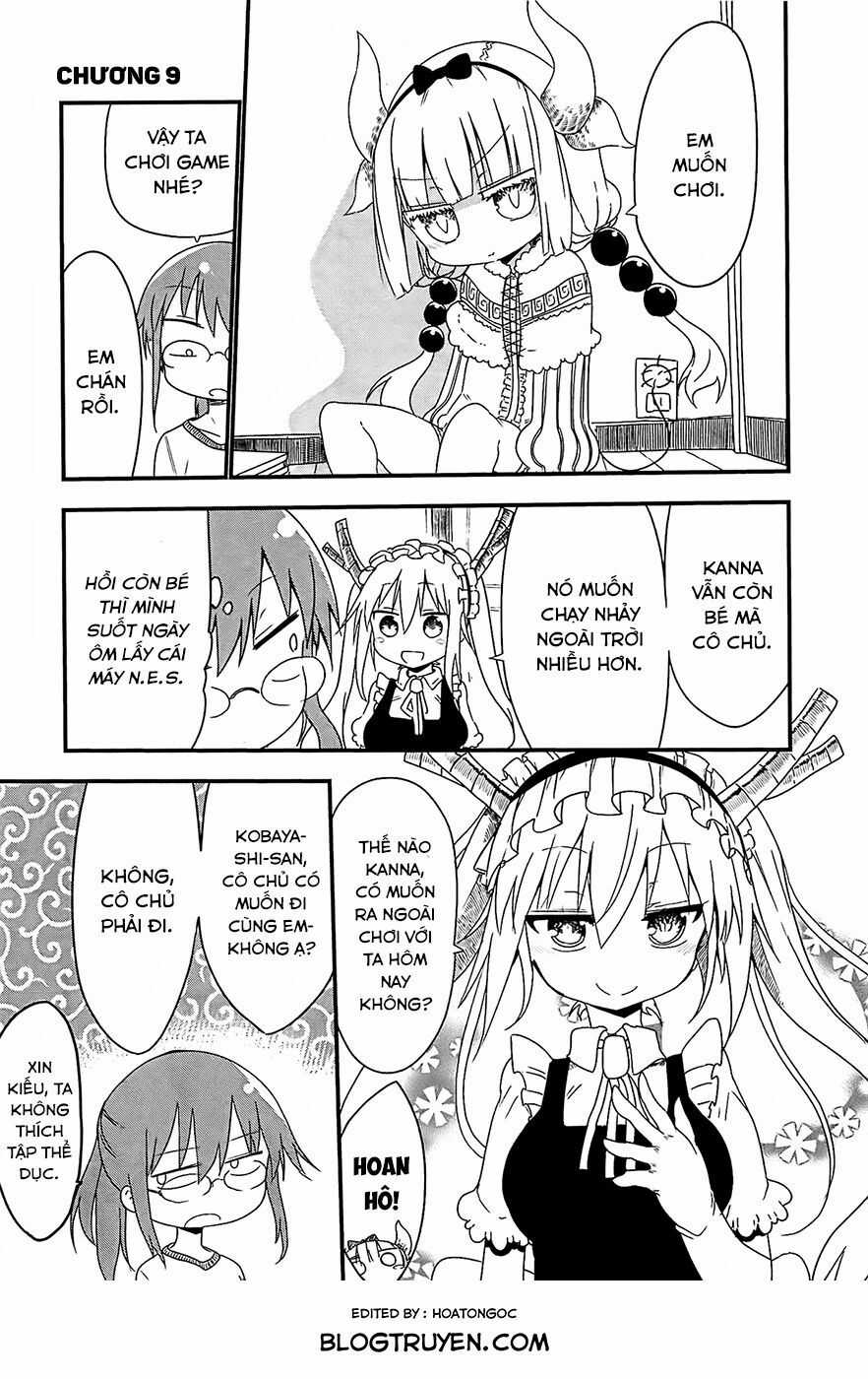 The Maid Dragon Of Kobayashi Chapter 9 trang 0
