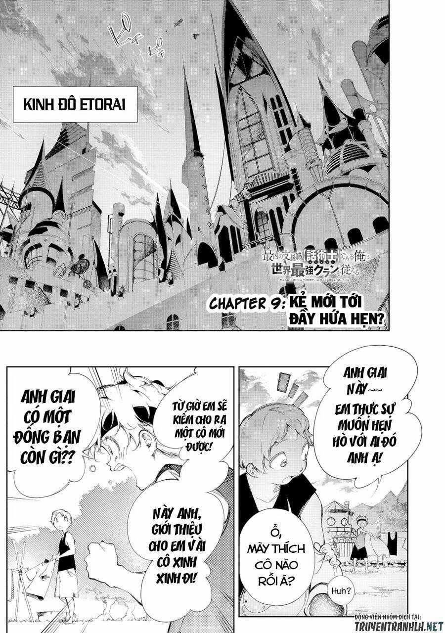 The Most Notorious 'Talker' Runs The World's Greatest Clan Chapter 9 trang 2