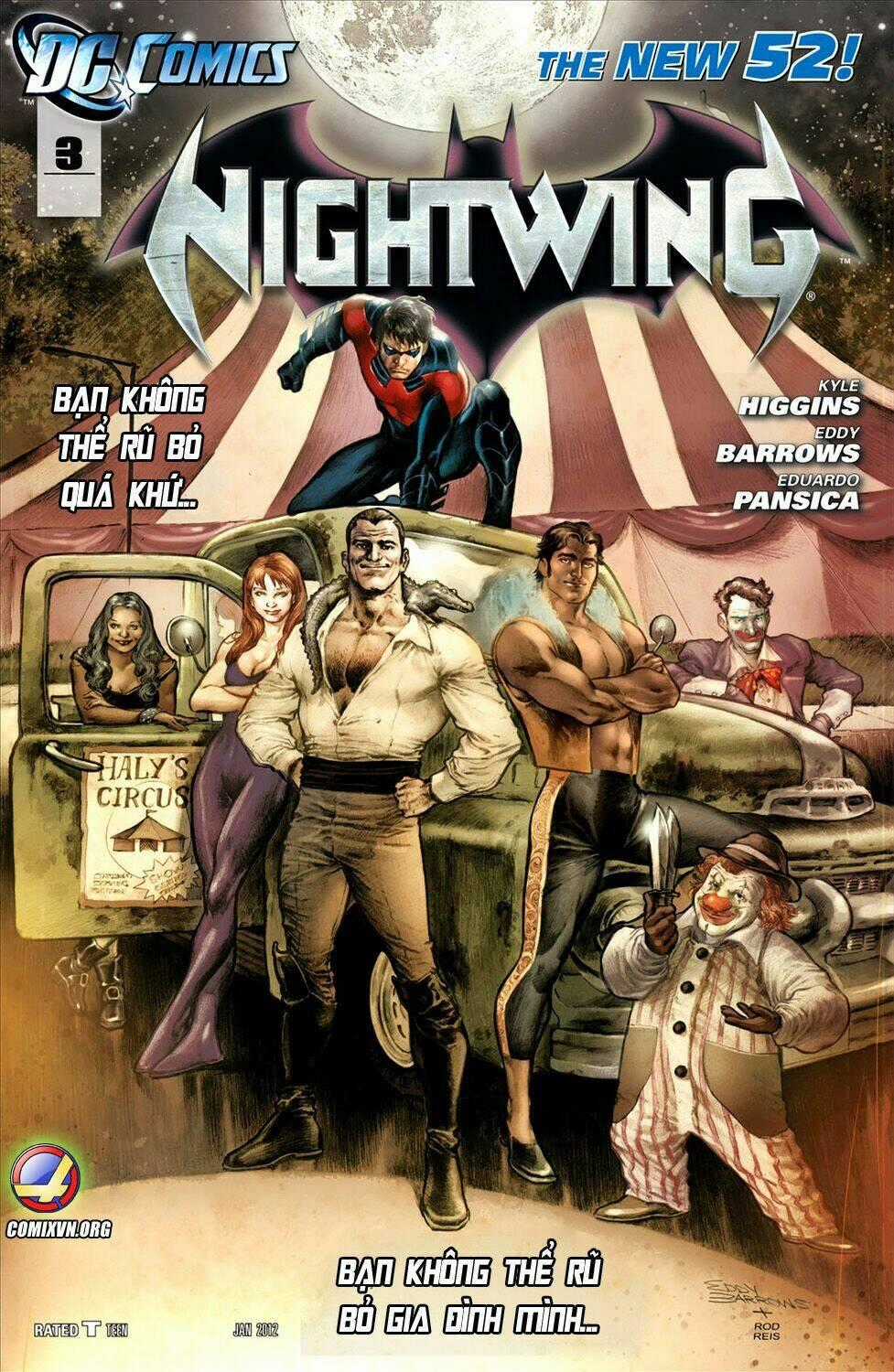 The New 52 - Nightwing Chapter 3 trang 0