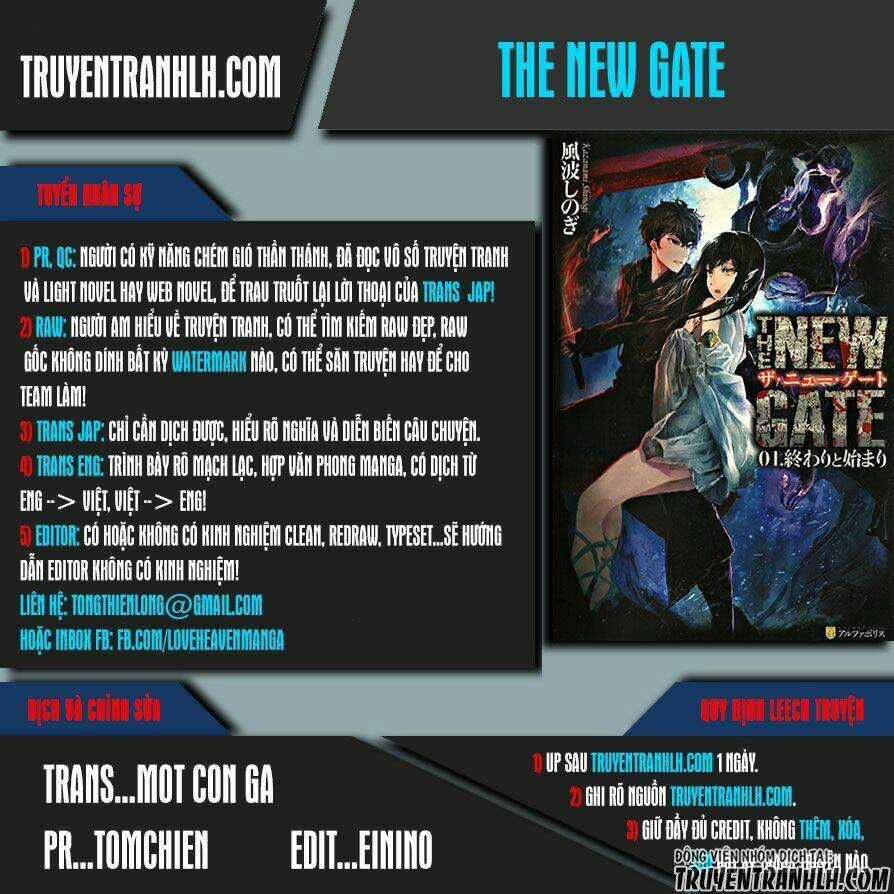 The New Gate Chapter 26 trang 0
