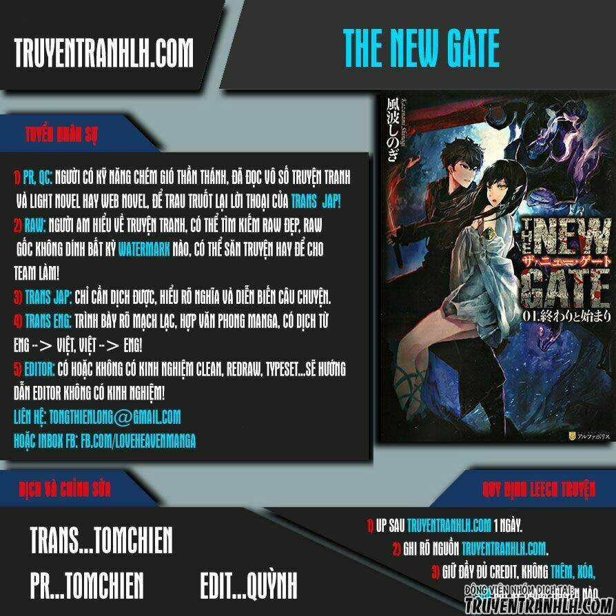 The New Gate Chapter 30 trang 0