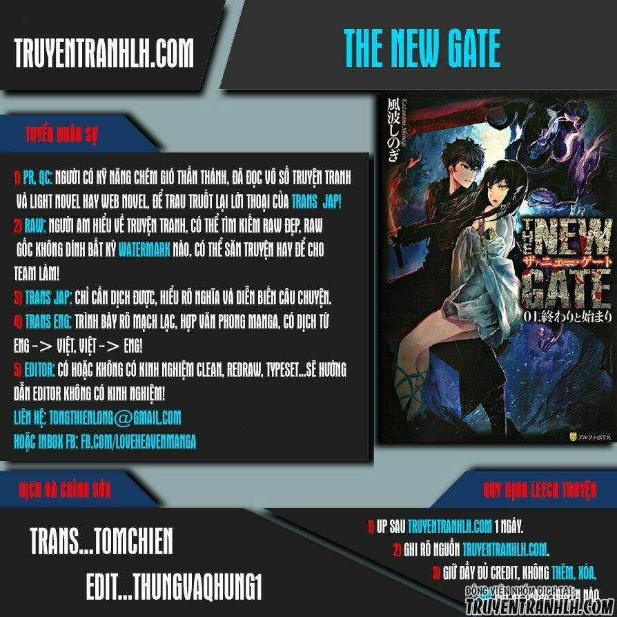 The New Gate Chapter 32 trang 0