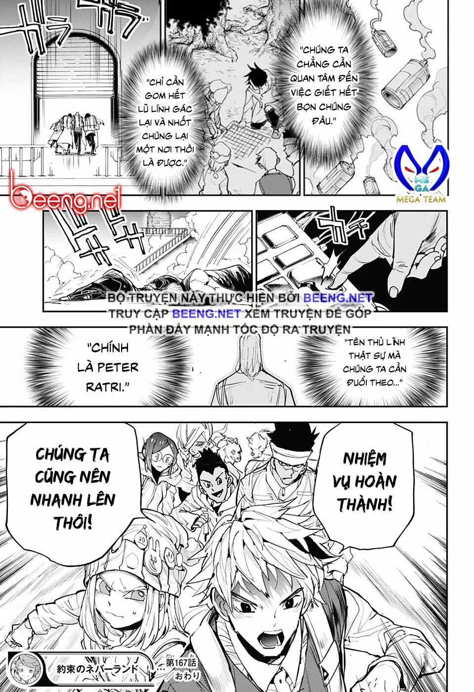 The Promised Neverland Chapter 167 trang 17