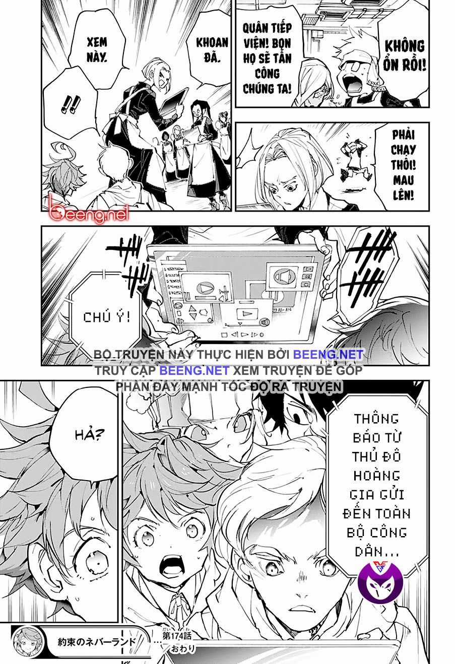 The Promised Neverland Chapter 174 trang 17