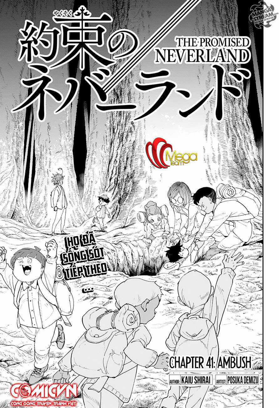 The Promised Neverland Chapter 41 trang 0