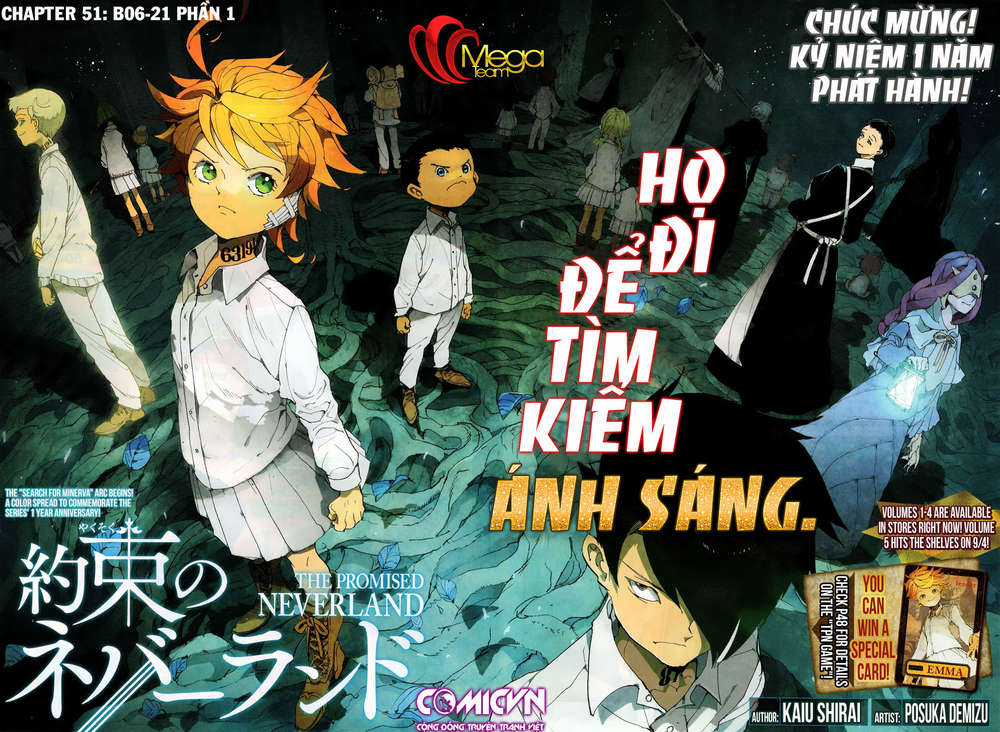 The Promised Neverland Chapter 51 trang 1
