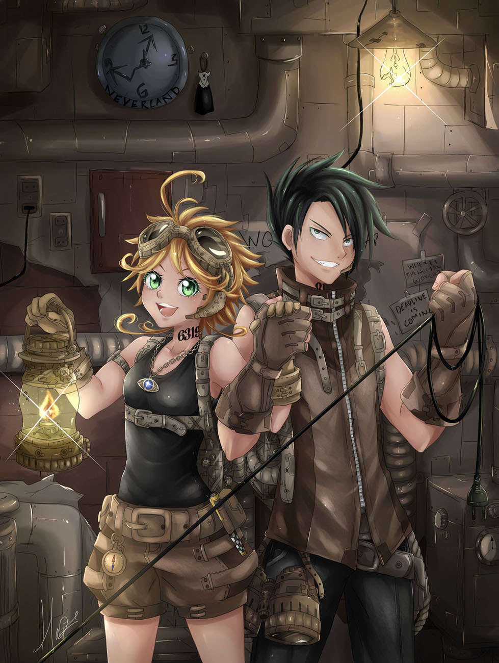 The Promised Neverland Chapter 55 trang 1