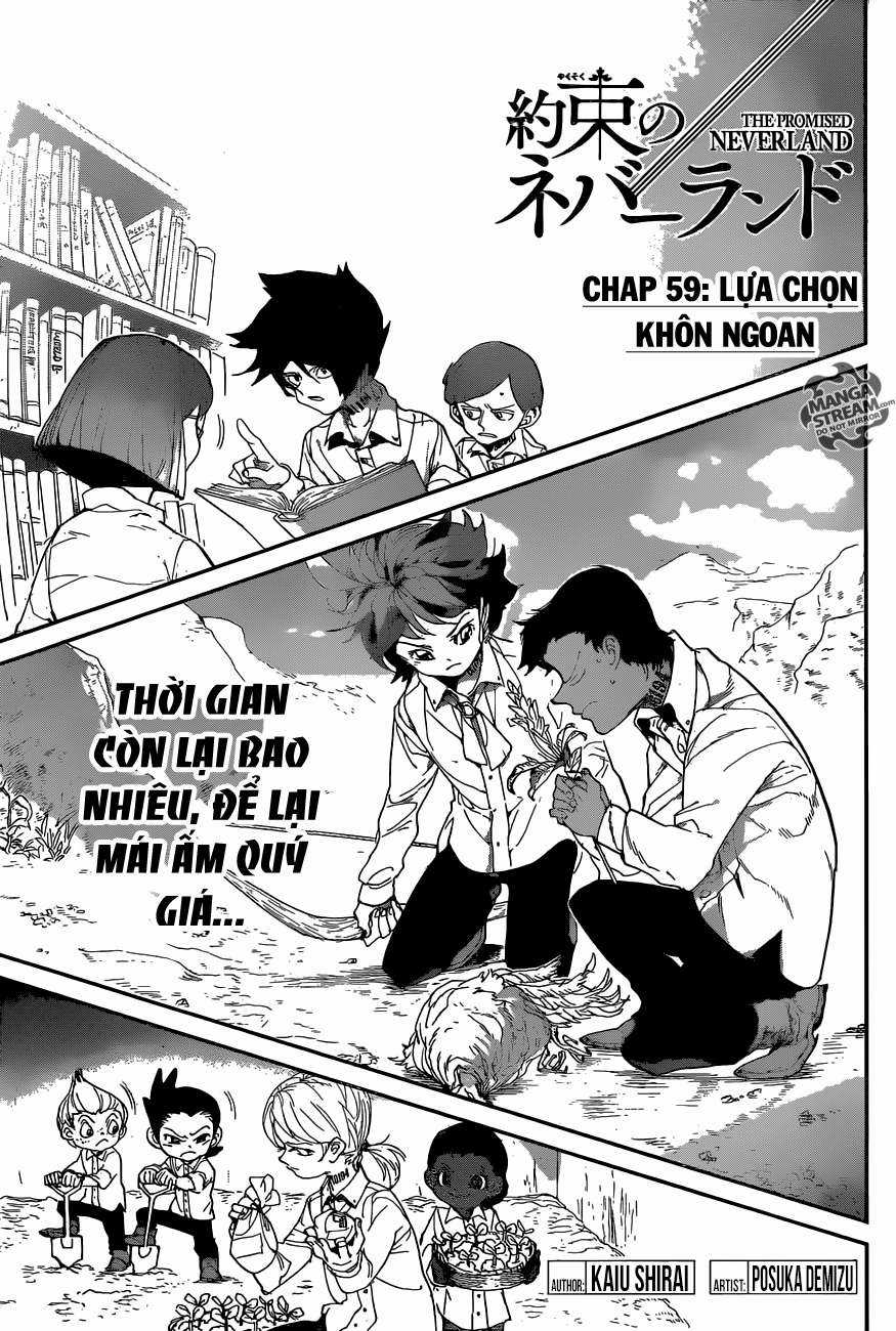 The Promised Neverland Chapter 59 trang 0