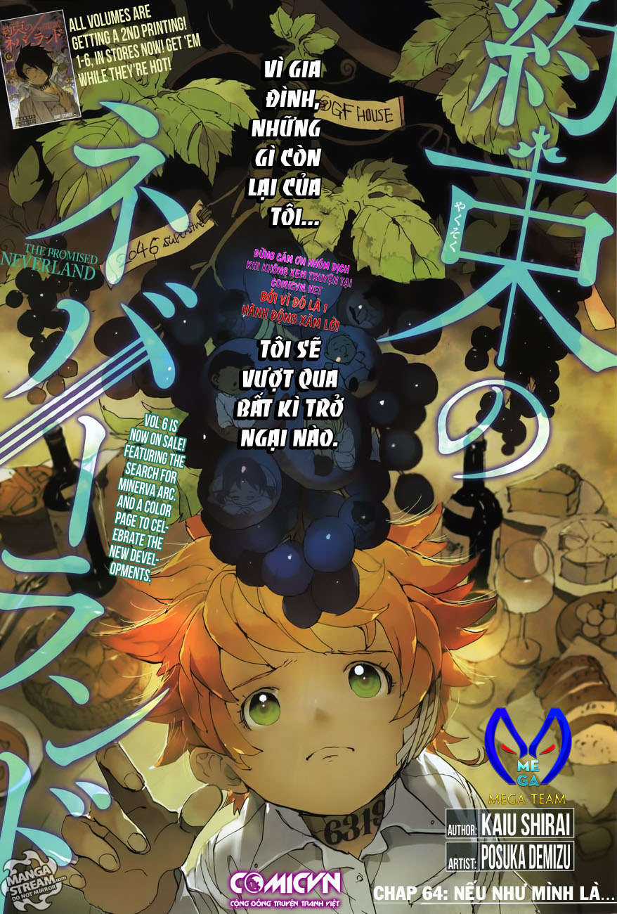 The Promised Neverland Chapter 64 trang 0