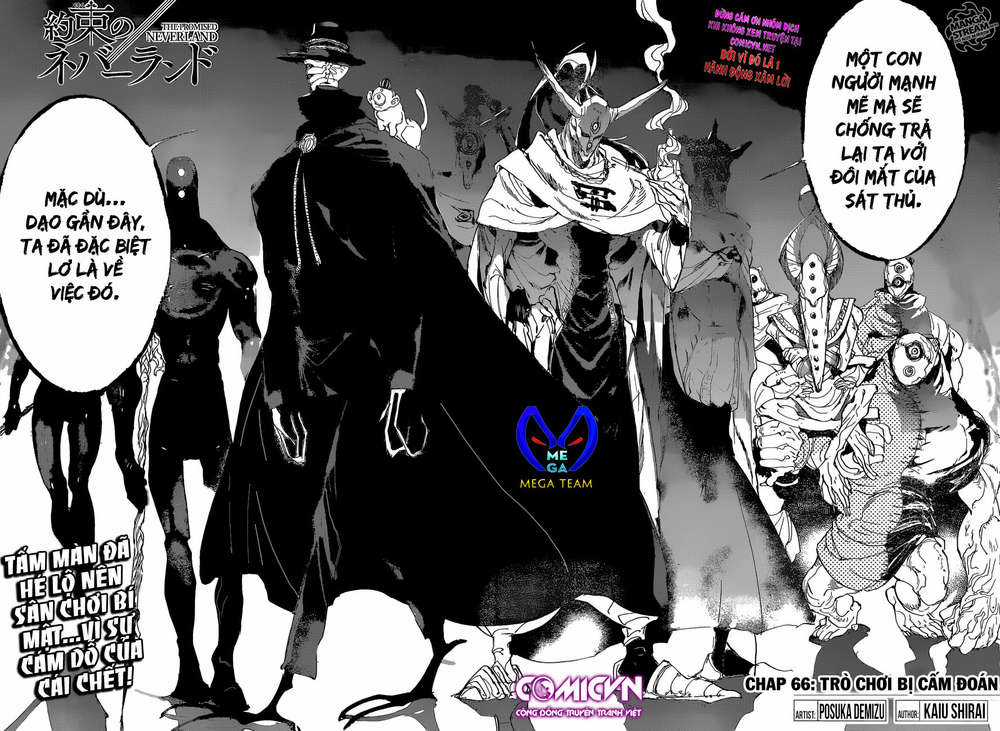 The Promised Neverland Chapter 66 trang 1