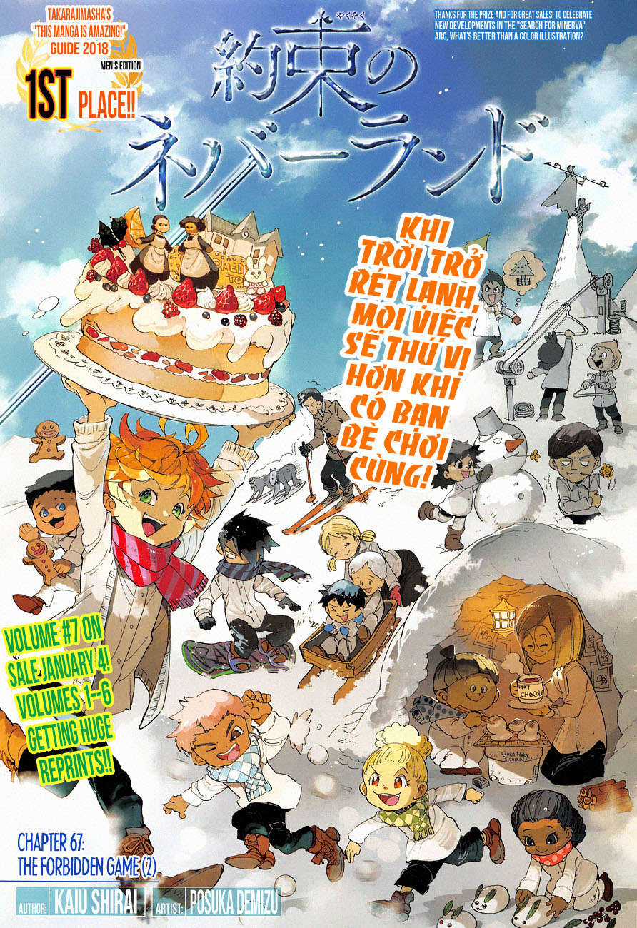 The Promised Neverland Chapter 67 trang 0