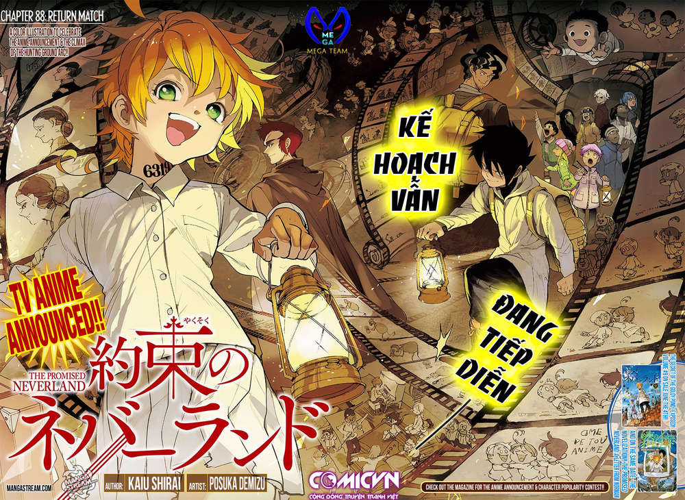 The Promised Neverland Chapter 88 trang 1