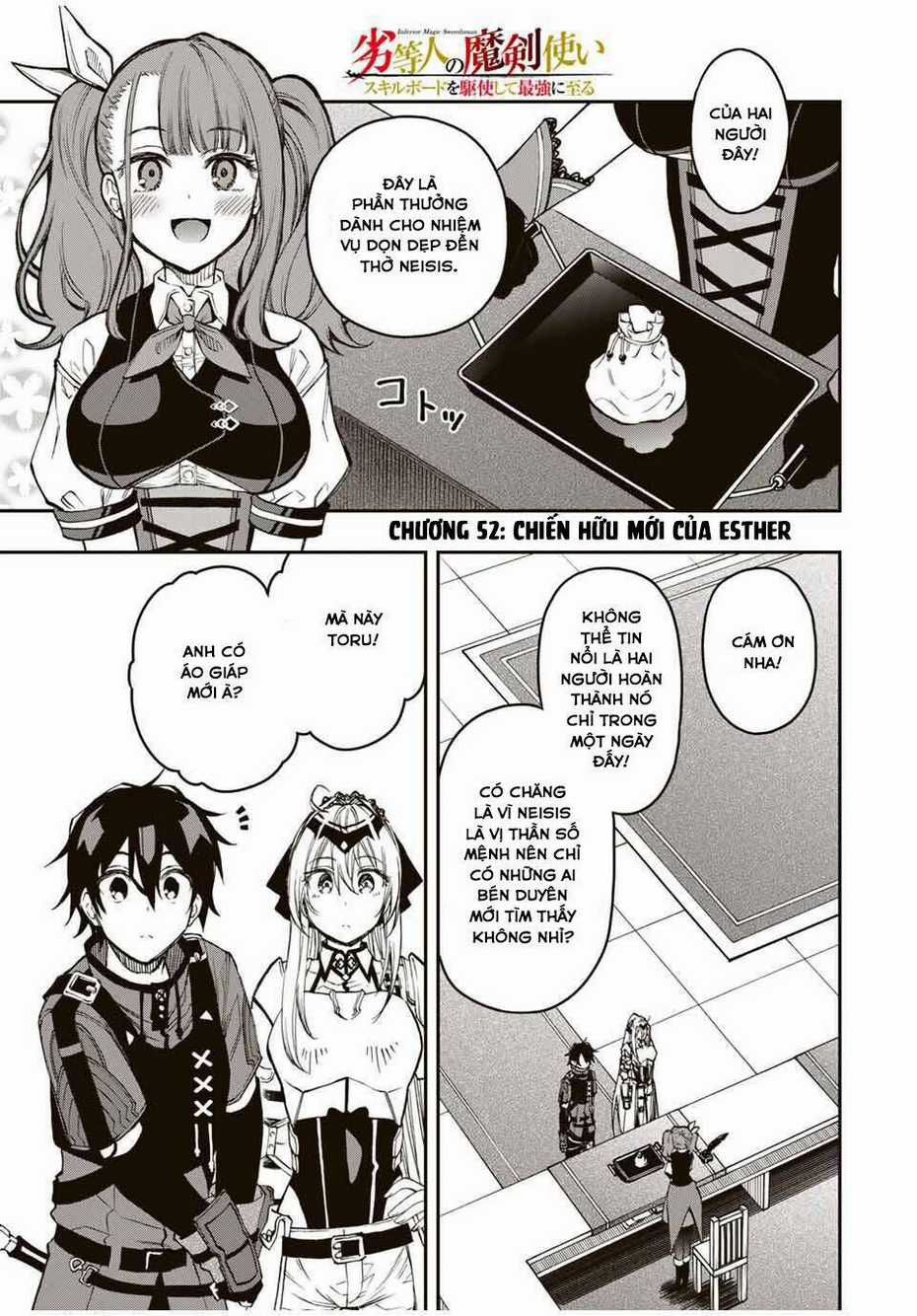 The Reincarnated Inferior Magic Swordsman Chapter 52 trang 0