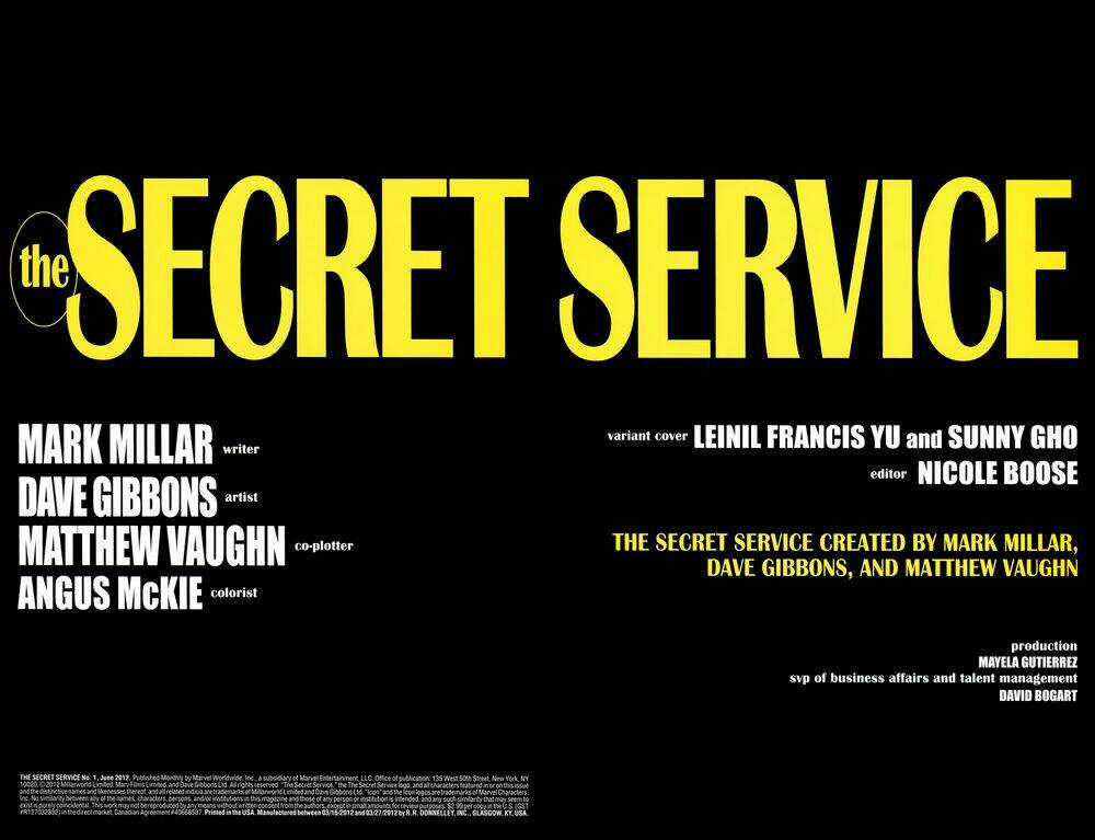 The Secret Service Chapter 1 trang 3