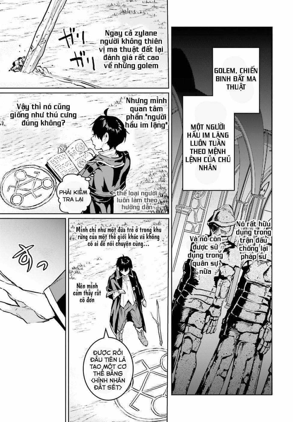 The Sorcerer King Of Destruction And The Golem Of The Barbarian Queen Chapter 2 trang 11