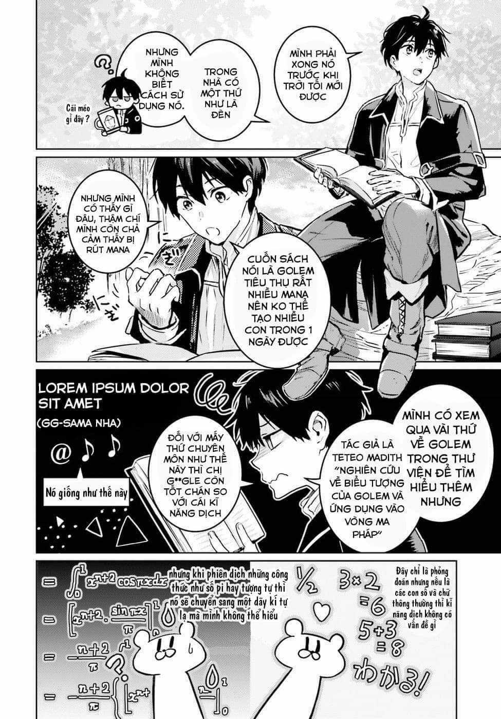 The Sorcerer King Of Destruction And The Golem Of The Barbarian Queen Chapter 2 trang 18