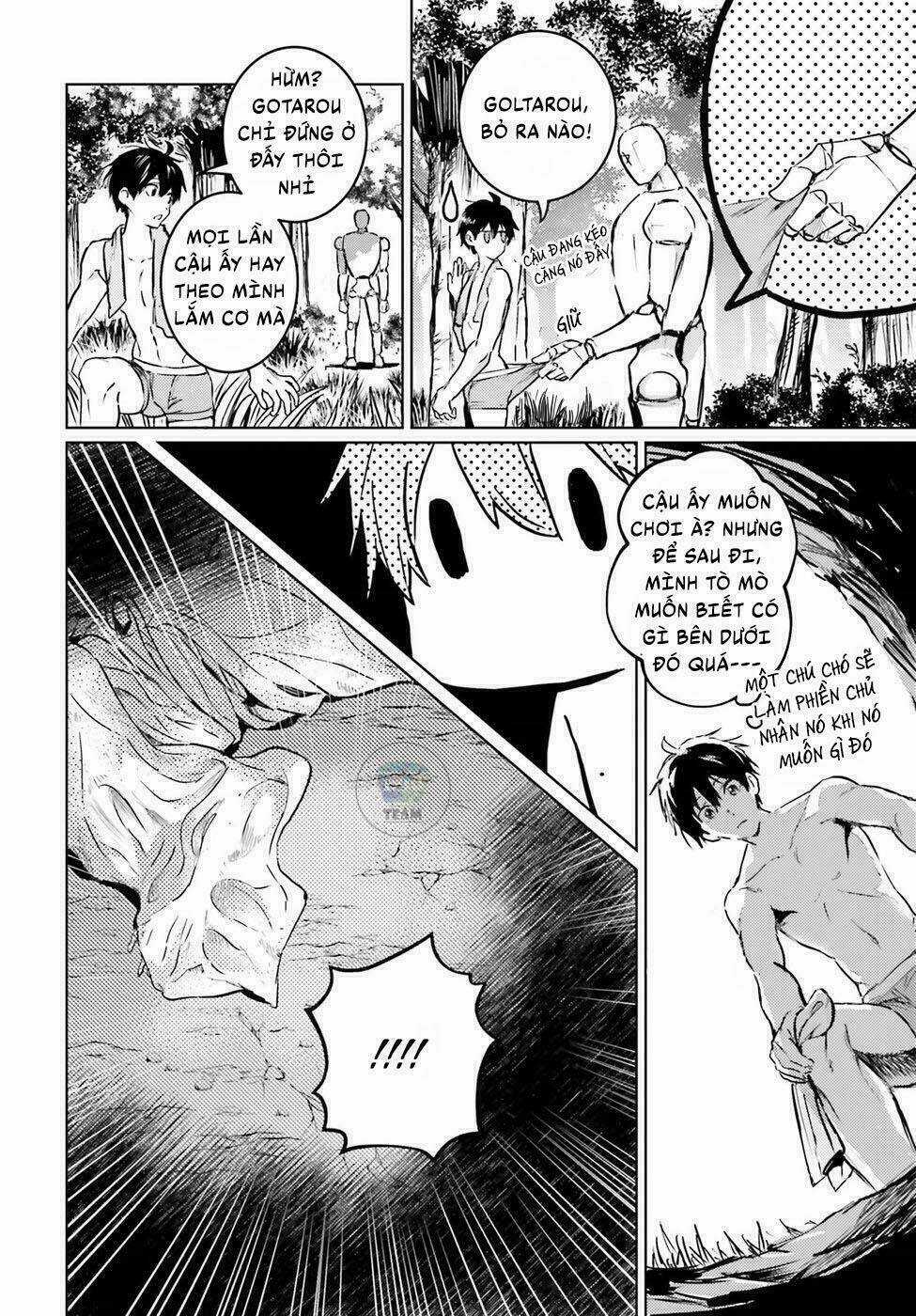 The Sorcerer King Of Destruction And The Golem Of The Barbarian Queen Chapter 3.1 trang 12