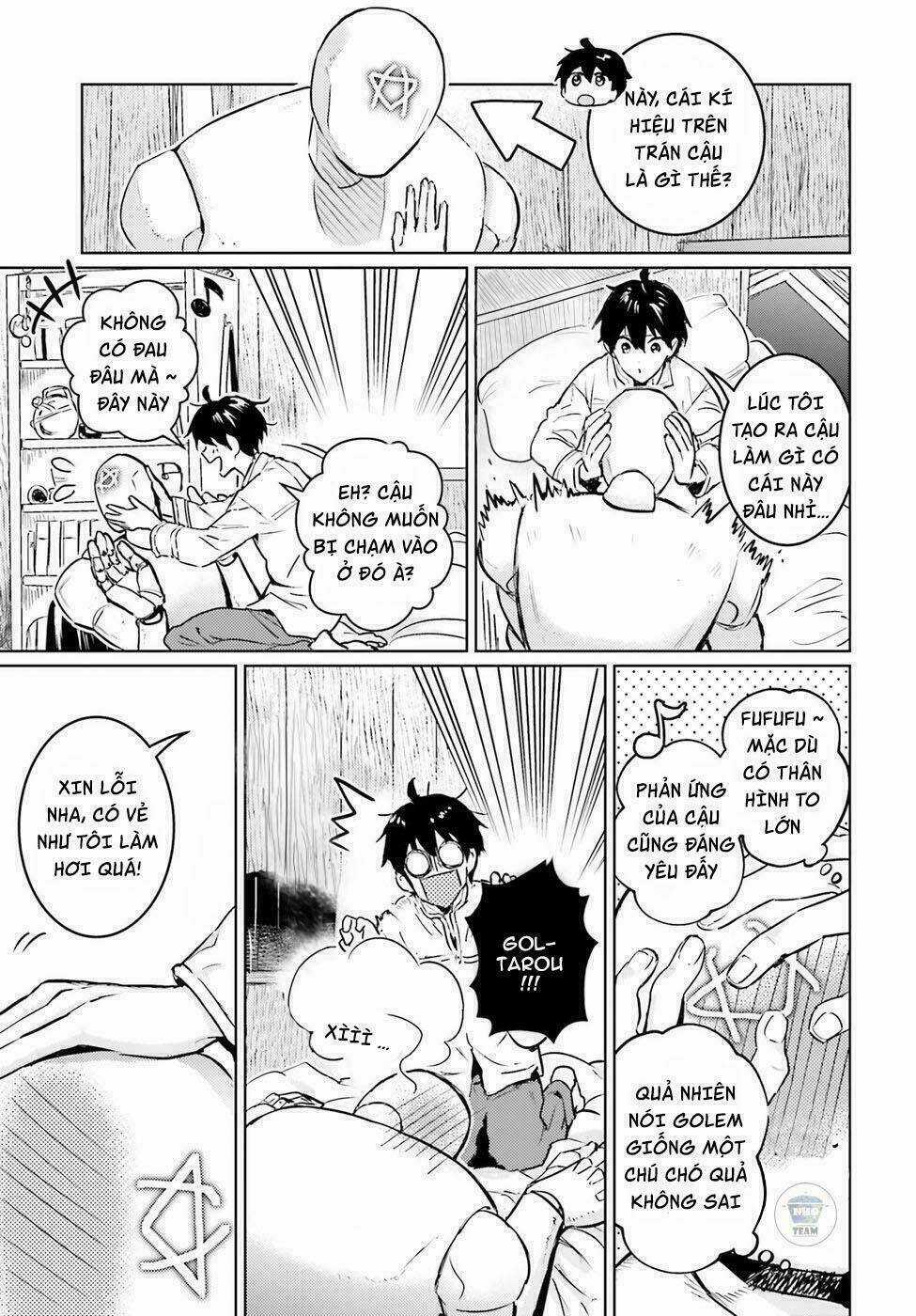 The Sorcerer King Of Destruction And The Golem Of The Barbarian Queen Chapter 3.1 trang 7