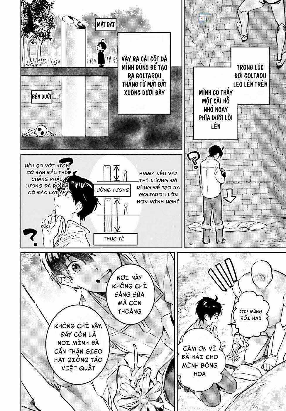 The Sorcerer King Of Destruction And The Golem Of The Barbarian Queen Chapter 3.2 trang 3