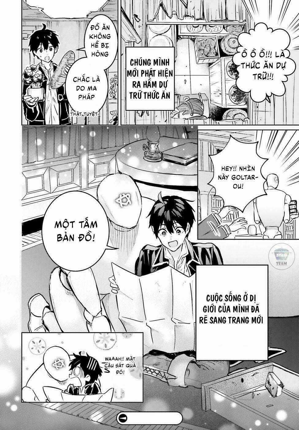 The Sorcerer King Of Destruction And The Golem Of The Barbarian Queen Chapter 3.2 trang 5